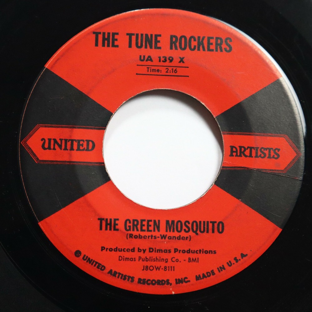 THE TUNE ROCKERS - THE GREEN MOSQUITO / WARM UP - ROCK 45